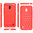 Flexi Slim Carbon Fibre Case for Nokia 2.2 - Brushed Red